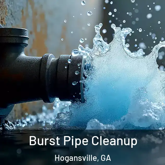  Burst Pipe Cleanup Hogansville, GA