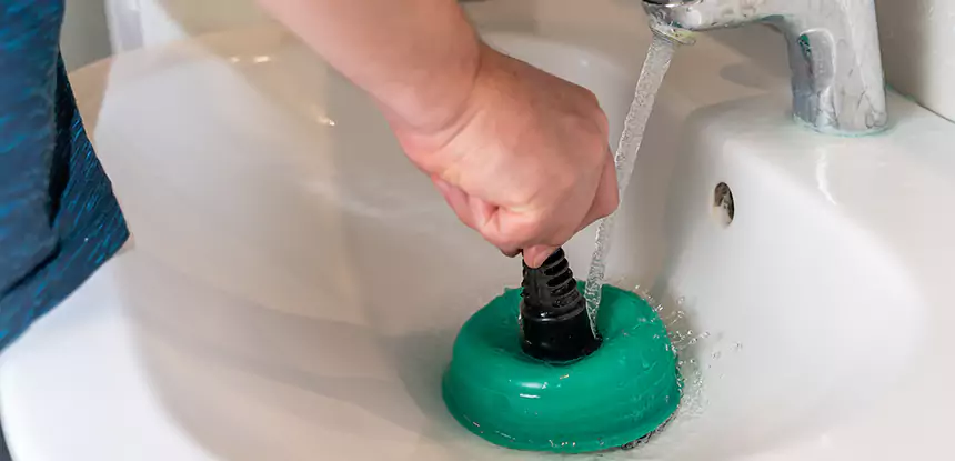 Sink Standing Water Blockage Removal in Hogansville