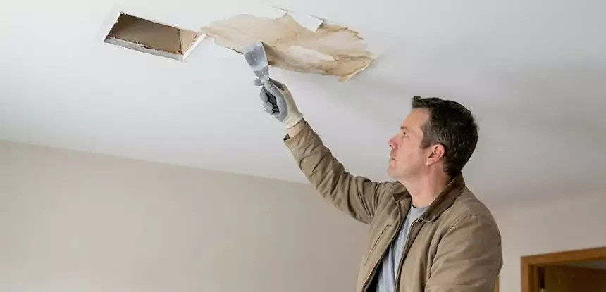 Dry Ceiling After Water Leak in Hogansville